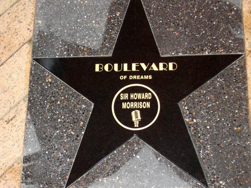 Sir Howard Morrison — Walk of Fame photo 16