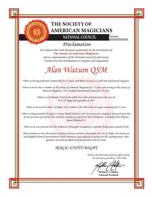Alan Watson — Walk of Fame photo 18