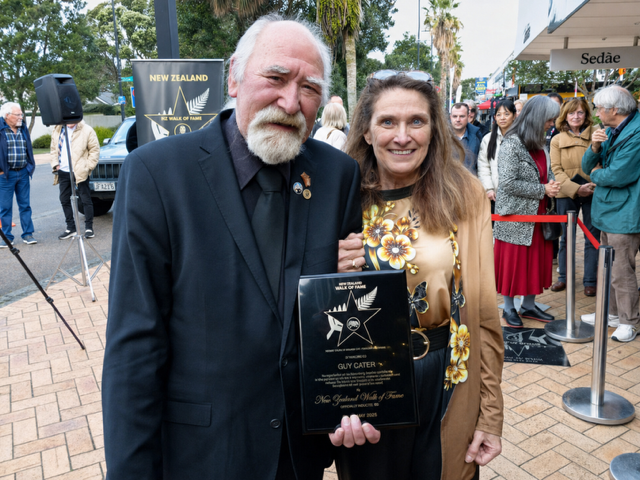 Guy Cater, New Zealand Walk of Fame inductee
