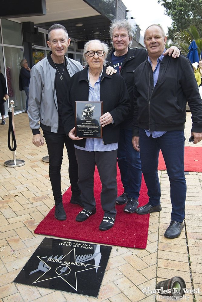 Midge Marsden, New Zealand Walk of Fame inductee